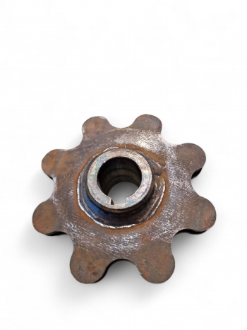 Kettenrad 8 Zähne Bohrung 25mm für Fuß SK 20 Kettenteilung 38_4mm